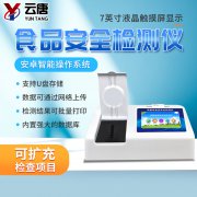 食品檢測(cè)儀避免問題食品入口